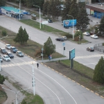 Пешеходный переход через проспект Баклановский в районе Юбилейной площади
