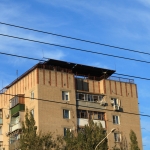 Крыша 9-тиэтажки на Баклановском