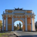 Проспект Платовский. Триумфальная арка после реставрации