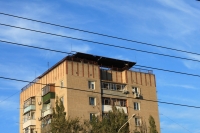 Крыша 9-тиэтажки на Баклановском