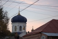 Михайловский храм. Вид с улицы Михайловской
