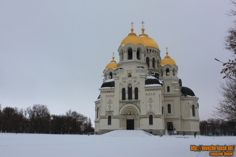Новочеркасск: Собор зимой
