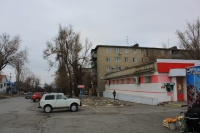 Улица Ленгника / Баклановский. Снесенный цветочный рынок