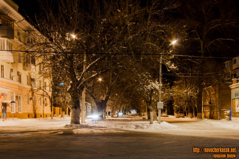 Новочеркасск: Аллея в переулке Кривопустенко