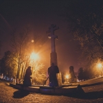 Памятник на пл. Троицкой. 14 декабря 2014 года