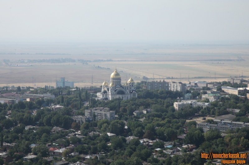 Новочеркасск: Собор. Вид с самолёта