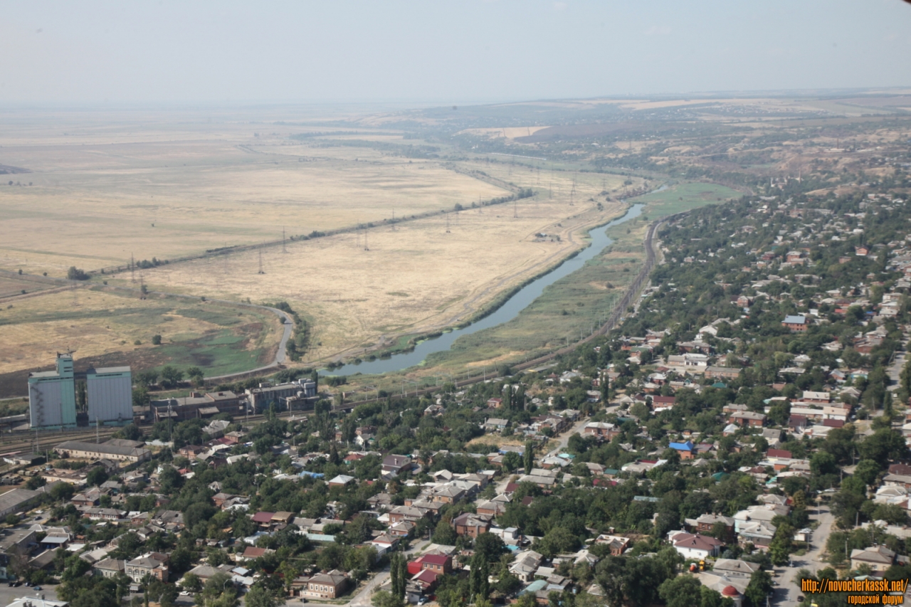 Новочеркасск: Вид на город и реку Аксай