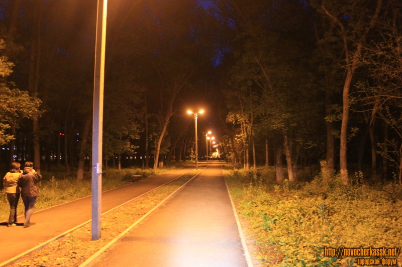 Новочеркасск: Аллея в роще «Красная весна»