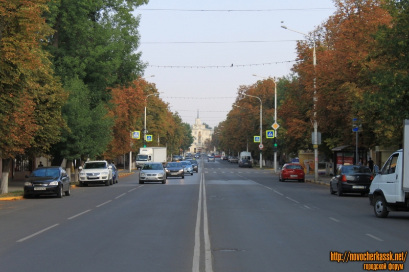 Новочеркасск: Вид улицы Московской