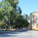 Улица Комитетская. Вид от проспекта Ермака