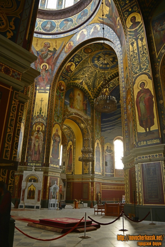 Новочеркасск: Интерьер собора