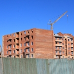Строительство дома на улице Ященко