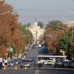 Осенняя Московская улица