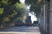 Укладка асфальта на Баклановском