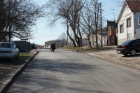 Новый асфальт на улице Ленгника