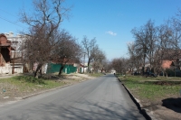 Новый асфальт на улице Ленгника