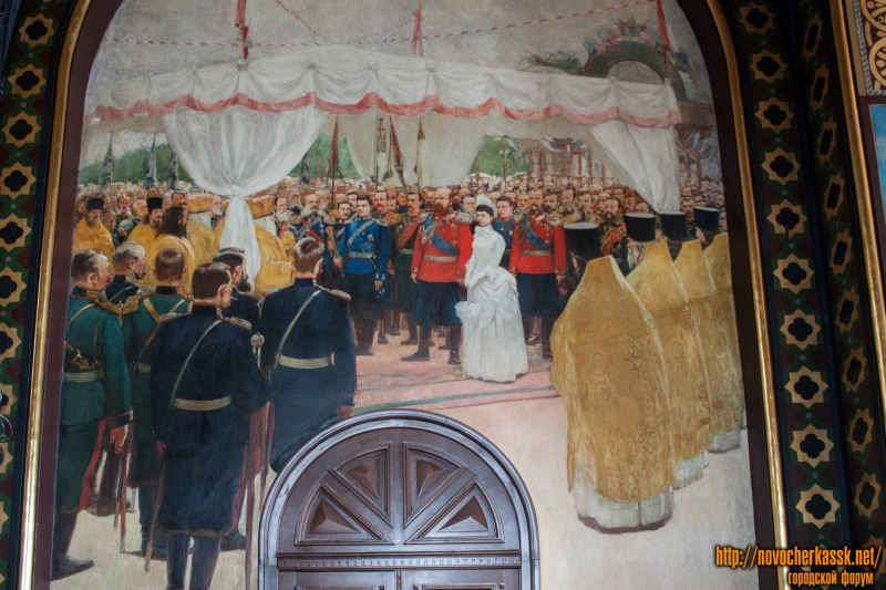Новочеркасск: Роспись в соборе