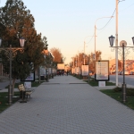 Пешеходная зона на Платовском проспекте