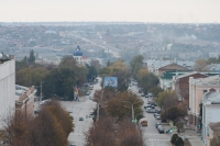 Вид на Платовский проспект с собора