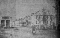 Театральная улица. Посёлок Октябрьский. 1961 год