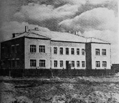Посёлок Донской. Здание для детского сада. Открыт в 1961 году. Фото - 1961 год