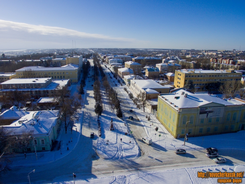 Новочеркасск: Зимний проспект Платовский