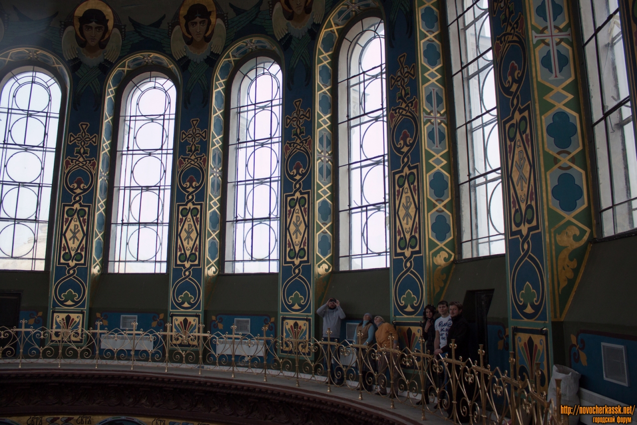 Новочеркасск: Окна купола собора