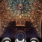 Роспись и часы в соборе