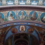 Росписи в соборе. Вид из под купола