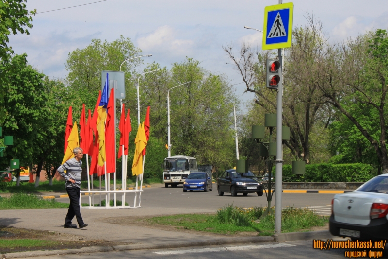 Новочеркасск: Начало проспекта Баклановского