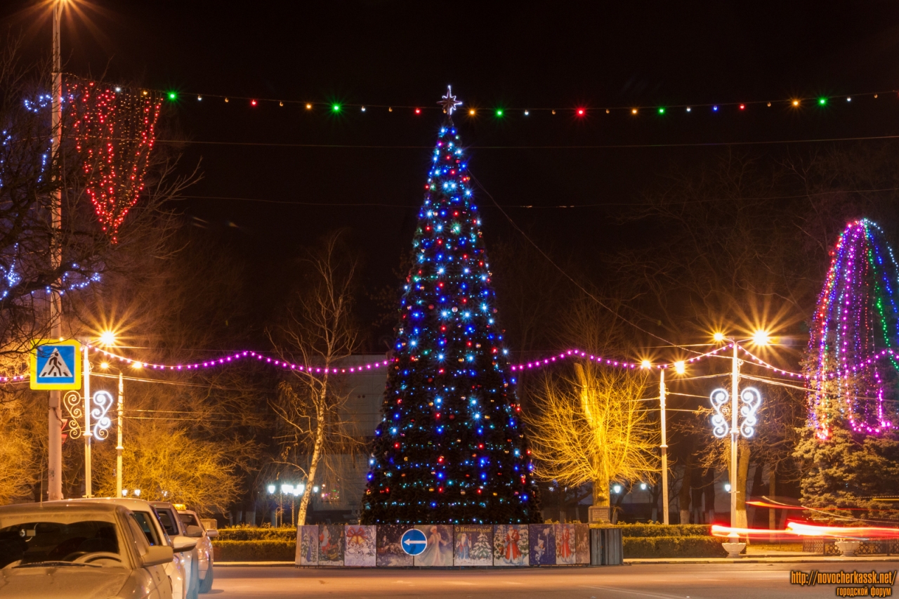Новочеркасск: Новогодняя ёлка в Новочеркасске-2015