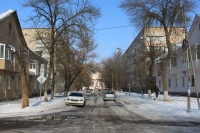 Улица Севастопольская. Вид с улицы Молодежной
