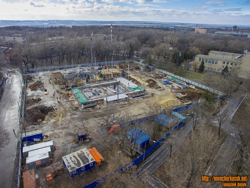 Новочеркасск: Строительство спортивного комплекса «Газпром» на Соцгороде