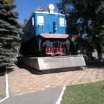 Памятник электровозу ВЛ22м