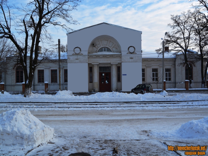 Новочеркасск: Здание мастерских НГТУ