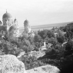 Вид на Александро-Невский храм с кургана