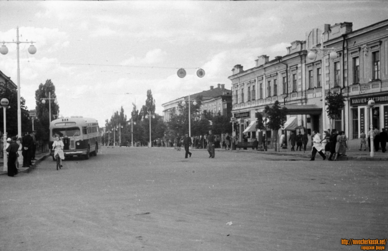 Новочеркасск Платовский проспект на собор