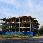 Строительство на углу Первомайской и Тургенева