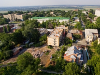Строительство многоэтажки на проспекте Ермака