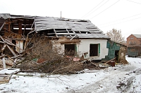Снос бараков в переулке Мирном