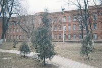 Баклановский. Здание Донского императора Александра III кадетского корпуса. Построен в 1886-89 годах, архитектор К.Ф. Кюнцель. В советские годы -
