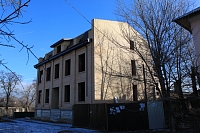 Стройка на углу Школьной и Фрунзе