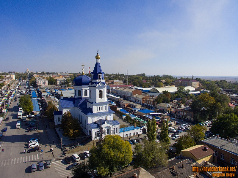 Новочеркасск: Михайловский храм и территория рынка