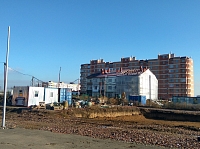 Стройка на улице Ященко, 10