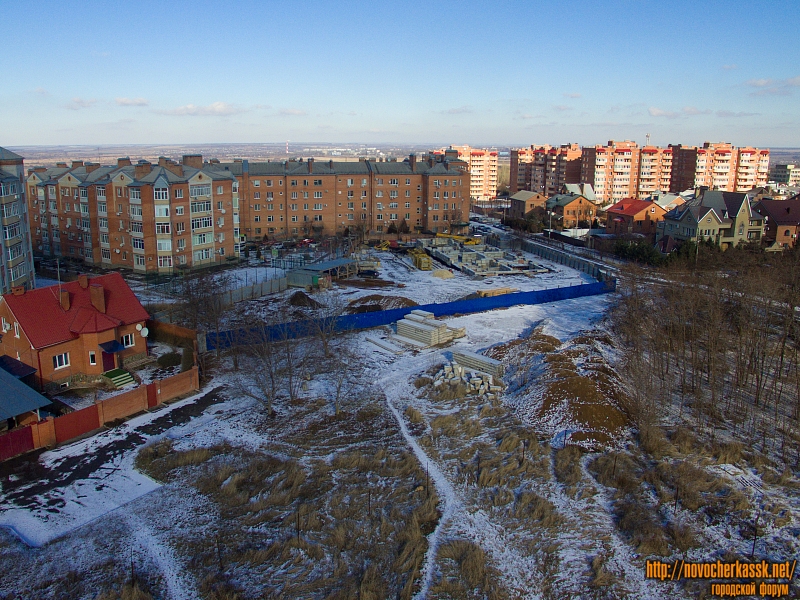 Новочеркасск: Строительство в переулке Цимлянском, 1Г