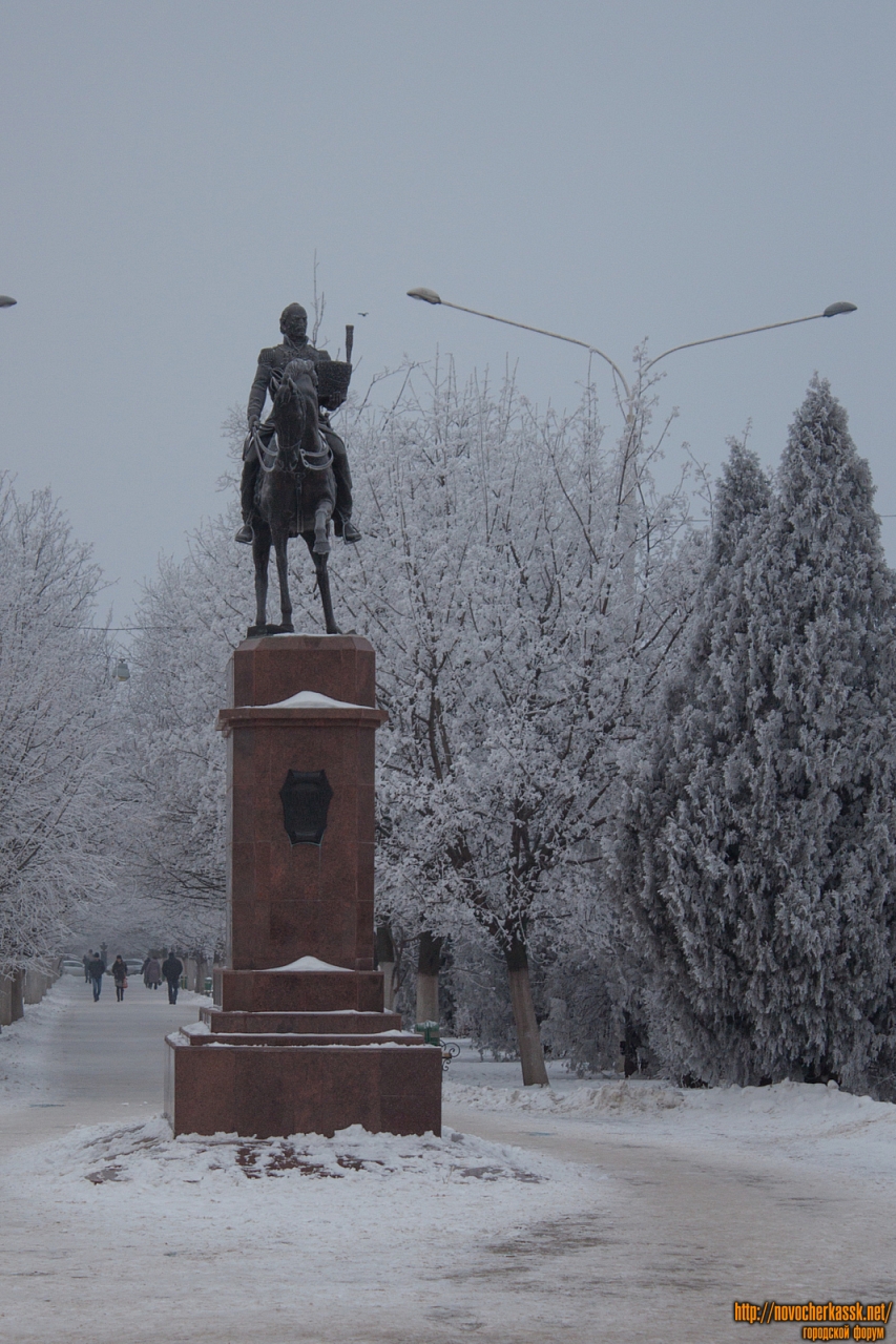Новочеркасск: Конный памятник Платову