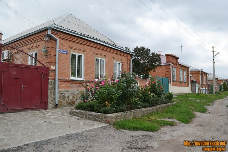 Новочеркасск: Переулок Верхний, 43, 45