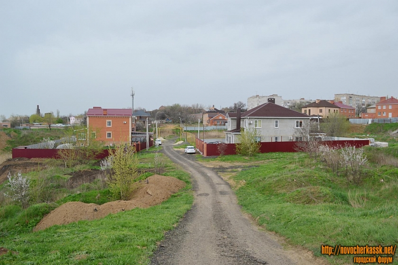 Новочеркасск: Вид на переулок Раздольный
