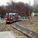Детская железная дорога в детском парке