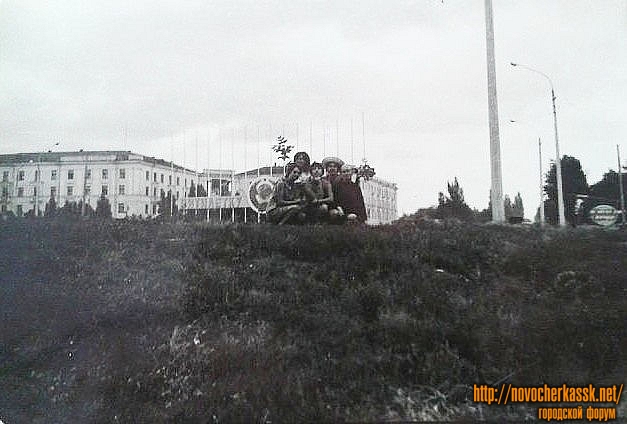 Новочеркасск: Вид на площадь Юбилейную и пр. Баклановский